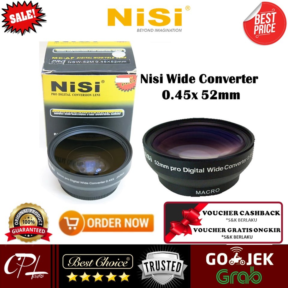 Nisi Wide Converter 0.45x 52mm