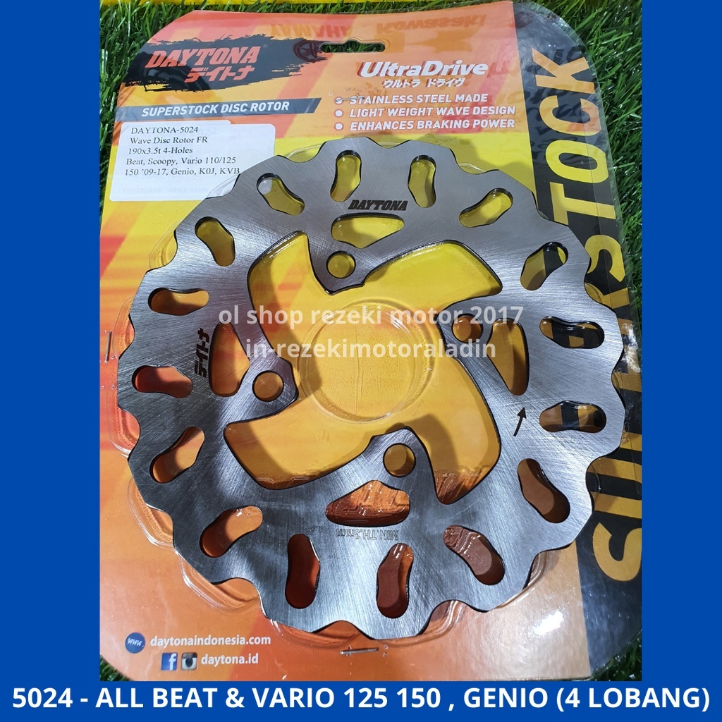 PIRINGAN CAKRAM DEPAN HONDA BEAT VARIO ASLI ORI DAYTONA