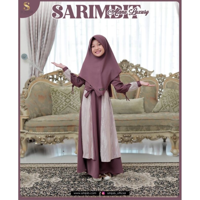 GAMIS ANAK SET ALANA LUXURY