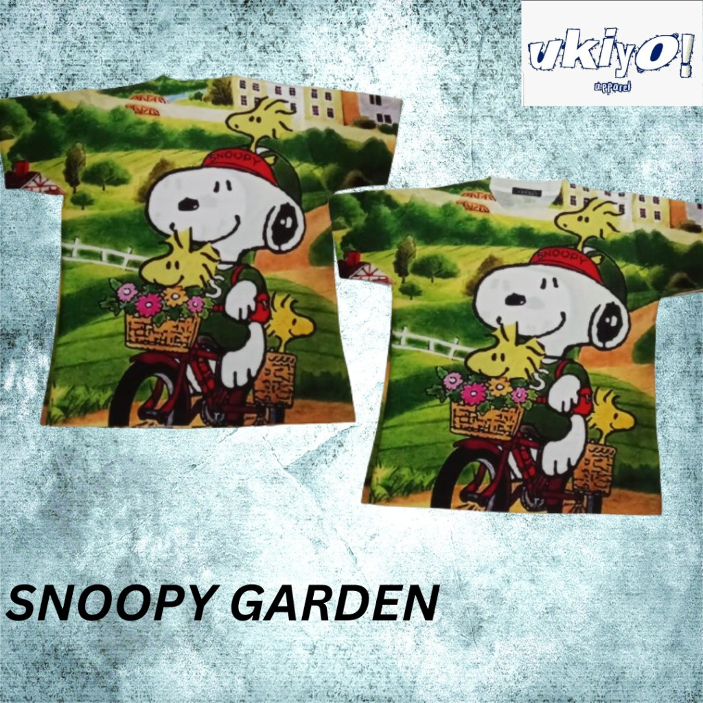 KAOS TAG THAILAND SNOOPY MIX AOP (ALL OF PRINT ) | KAOS CARTOON KARTUN ANIME KOMIK COMIC FULL PRINT 