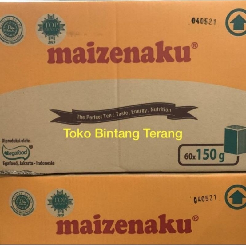 

Tepung Maizena Corn Maizenaku 150 gr 1 Dus Karton 60 x 150 gram Egafood