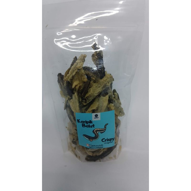 

KERIPIK BELUT ORIGINAL | Belut crispy, cemilan sehat, Lauk Bergizi