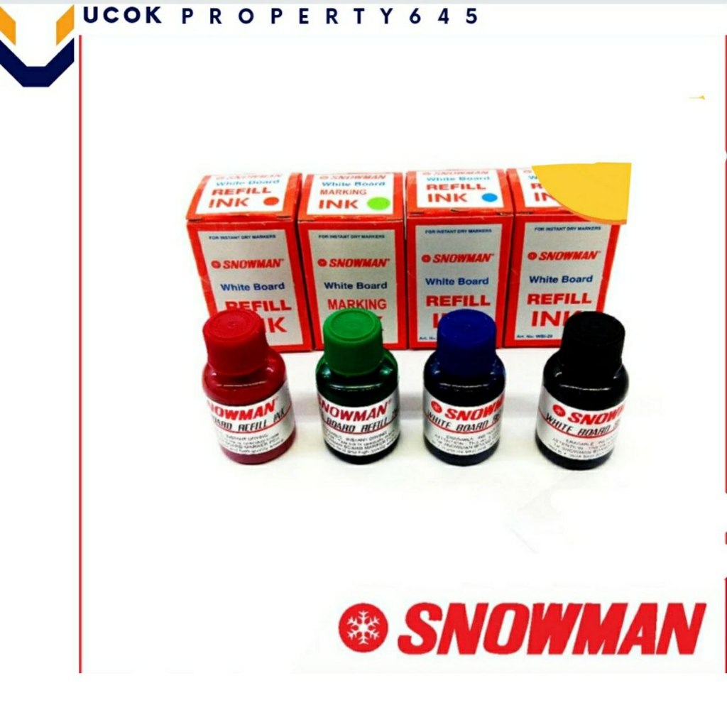 

Refill Spidol Whiteboard snowman - Merah