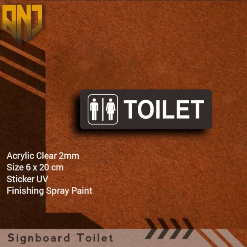 

Signboard / Signage / Papan Nama Toilet