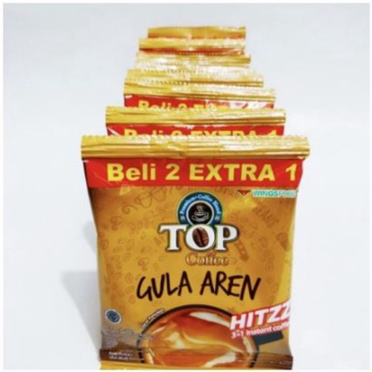 

[KODE TKIQZ] Top Coffe Gula Aren 1 Renceng isi 15sachet