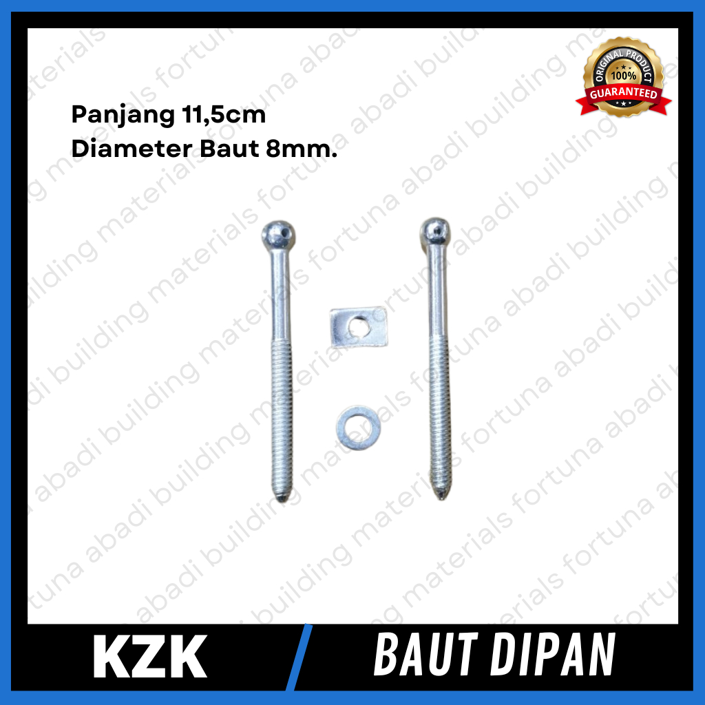 Baut Dipan KZK 11x5cm Baut Kasur