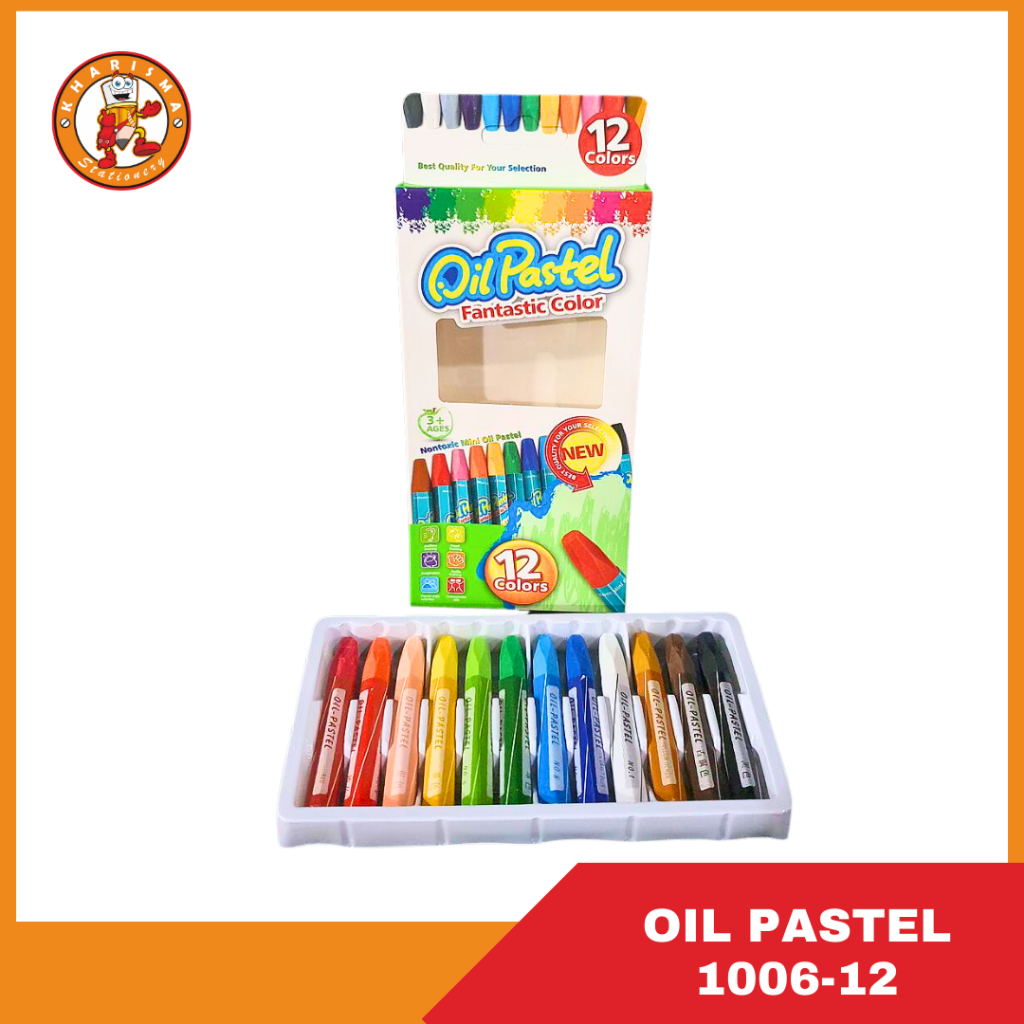 

KRAYON / OIL PASTEL 1006-12 MURAH [5040222]