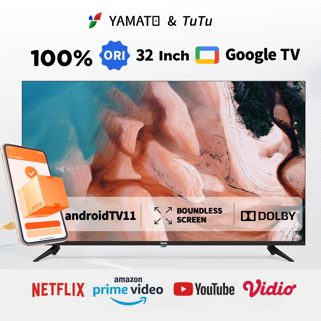 TuTu  ANDROID TV 32 inch LED TV31/32 inch Televisi 100% 32inch TV Smart
