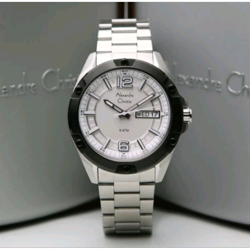 JAM TANGAN PRIA ALEXANDRE CHRISTIE AC 6512 / AC6512 SPORTY ORIGINAL