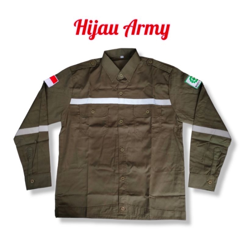 Seragam Safety Pria Pdh Pdl Wearepack safety proyek Kemeja safety