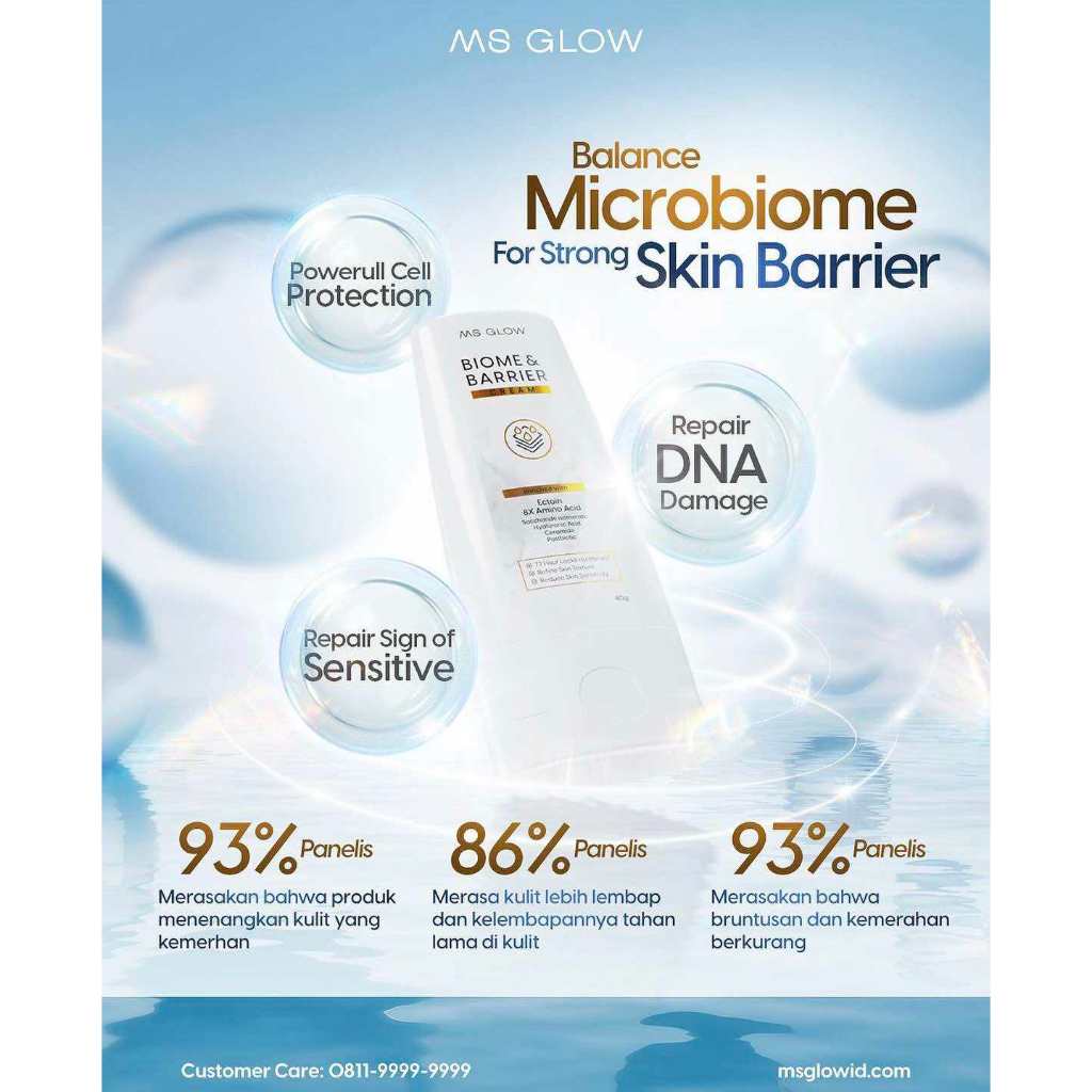 MS GLOW BIOME & BARRIER CREAM ORIGINAL/MS GLOW BIOME/MS GLOW BIOME CREAM/CREAM BIOME MS GLOW/CREAM M