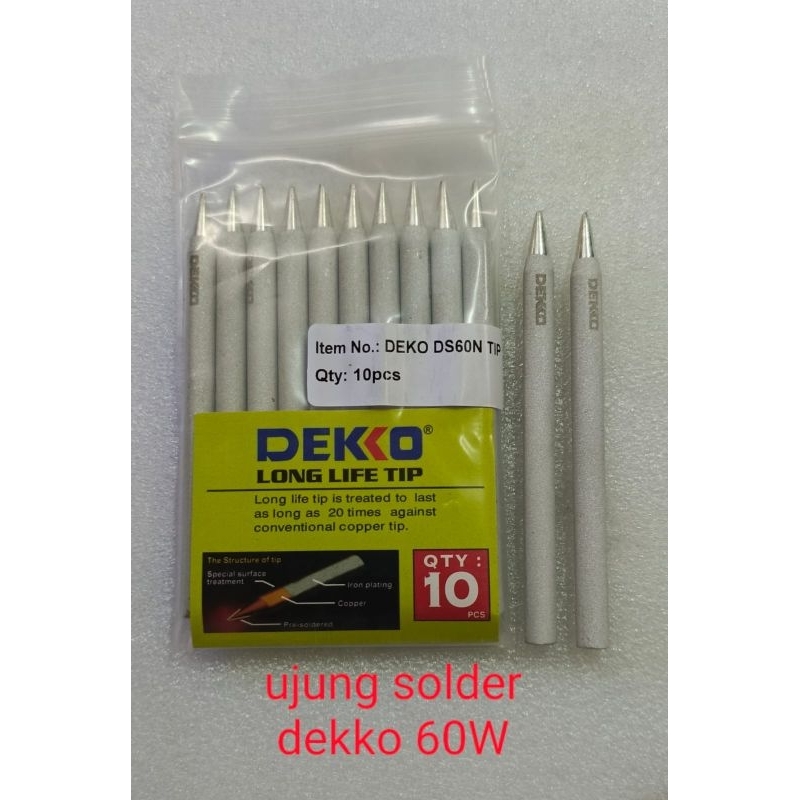 ujung solder dekko 60watt