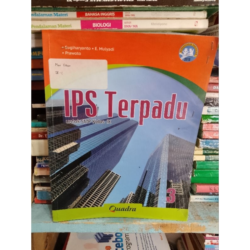 IPS terpadu kelas 9/3 SMP