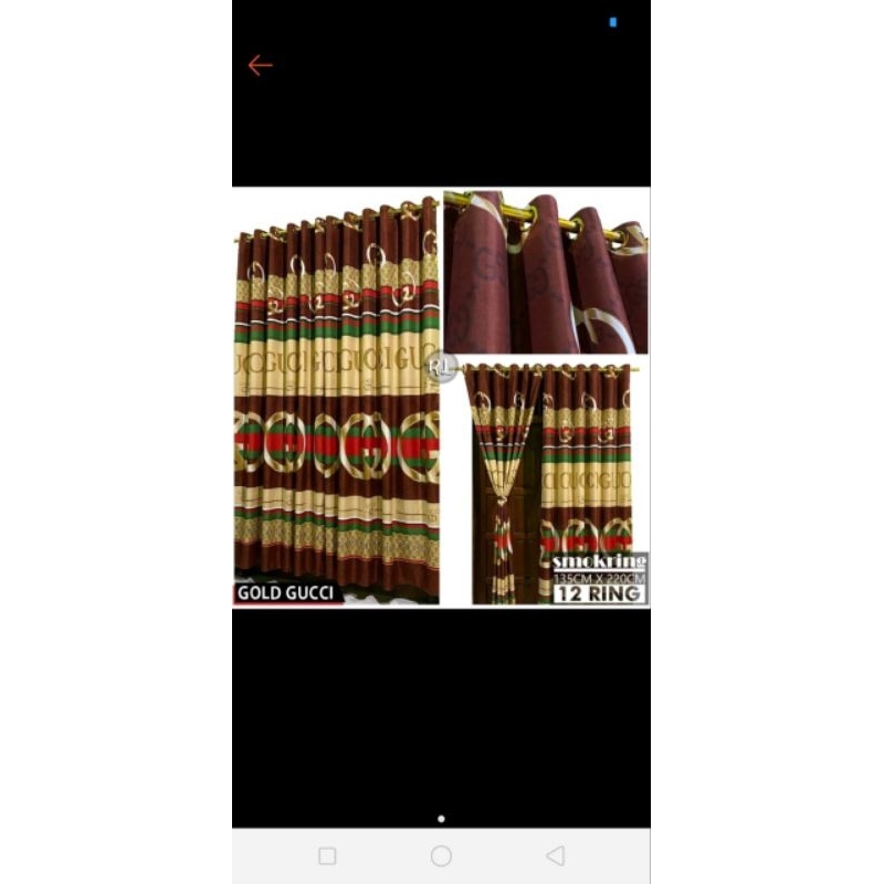 horden ring gold gucci