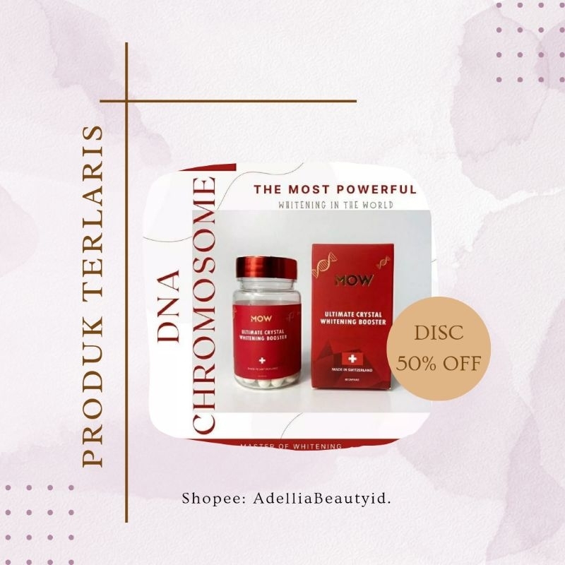 SUPLEMEN PEMUTIH BADAN DNA CHROMOSOME ULTIMATE CRYSTAL PROMO
