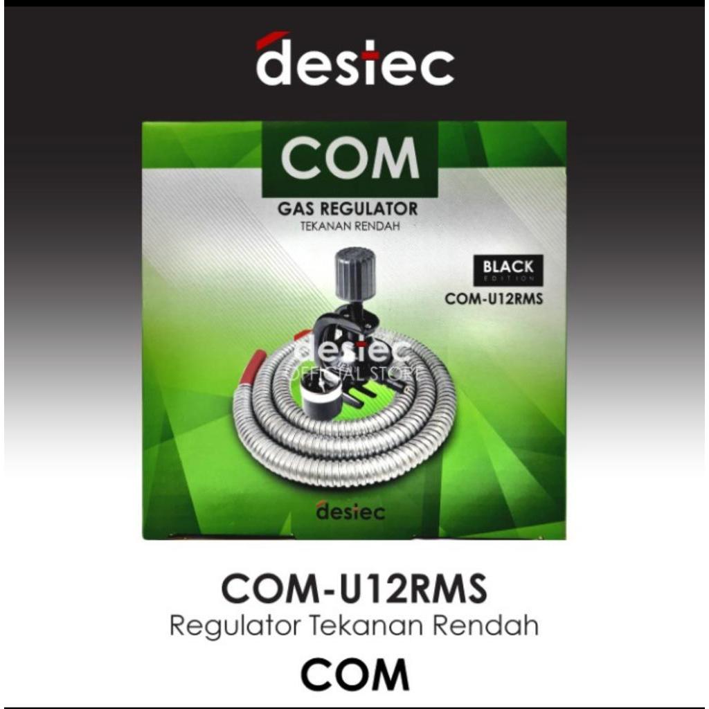 Selang Gas DESTEC COM U12RM + Regulator plus Pengaman ANTI BOCOR | Selang Gas elpiji