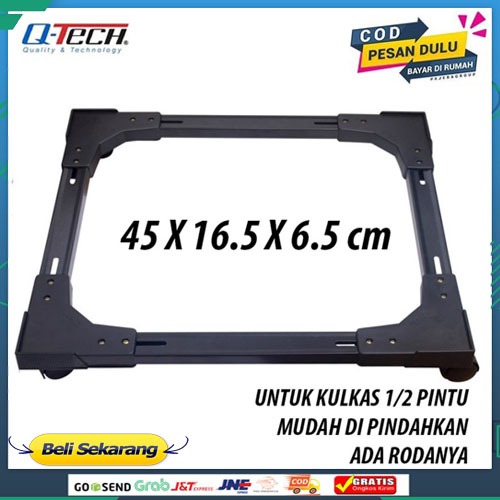 Roda kulkas/Roda mesin cuci 1tabung/kaki kulkas/kaki mesin cuci 1tabung/tatakan kulkas/tatakan mesin