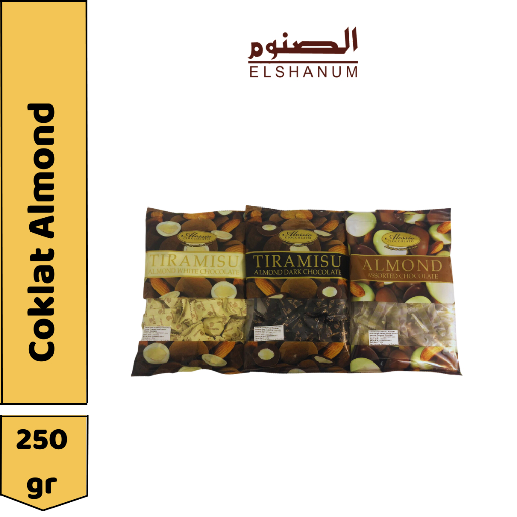 

Coklat Almond Tiramisu Dark Chocolate Lumer Original premium 200gr - kurma elshanum