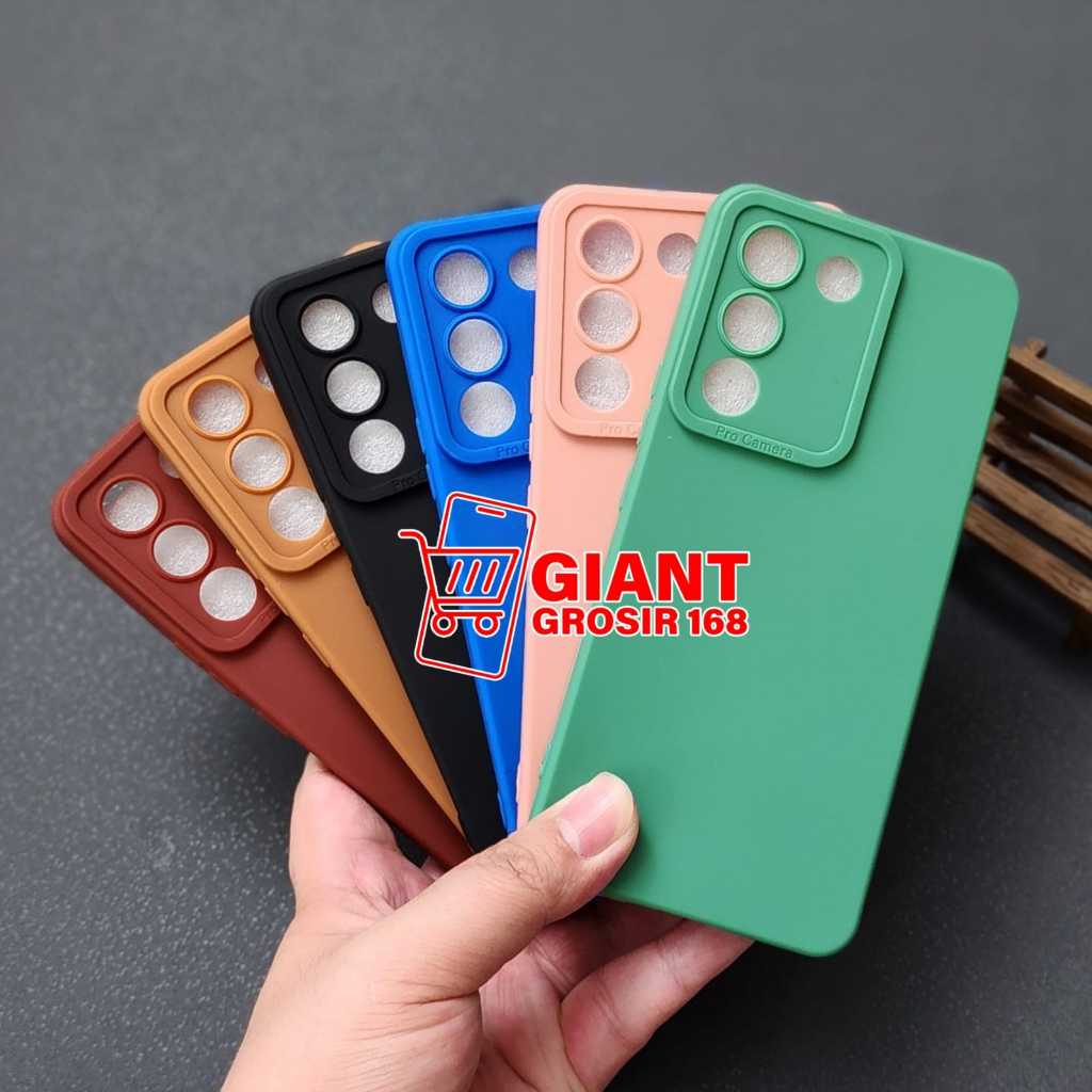 VIVO V29E CASE PRO CAMERA MACARON CASE VIVO V29E