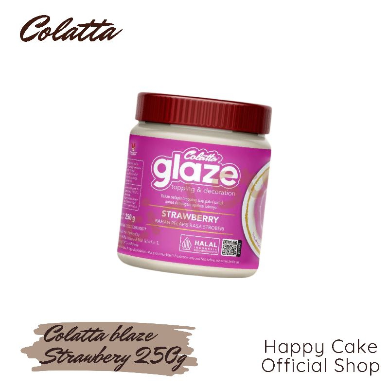 

Colatta Glaze Strawberry 250gr