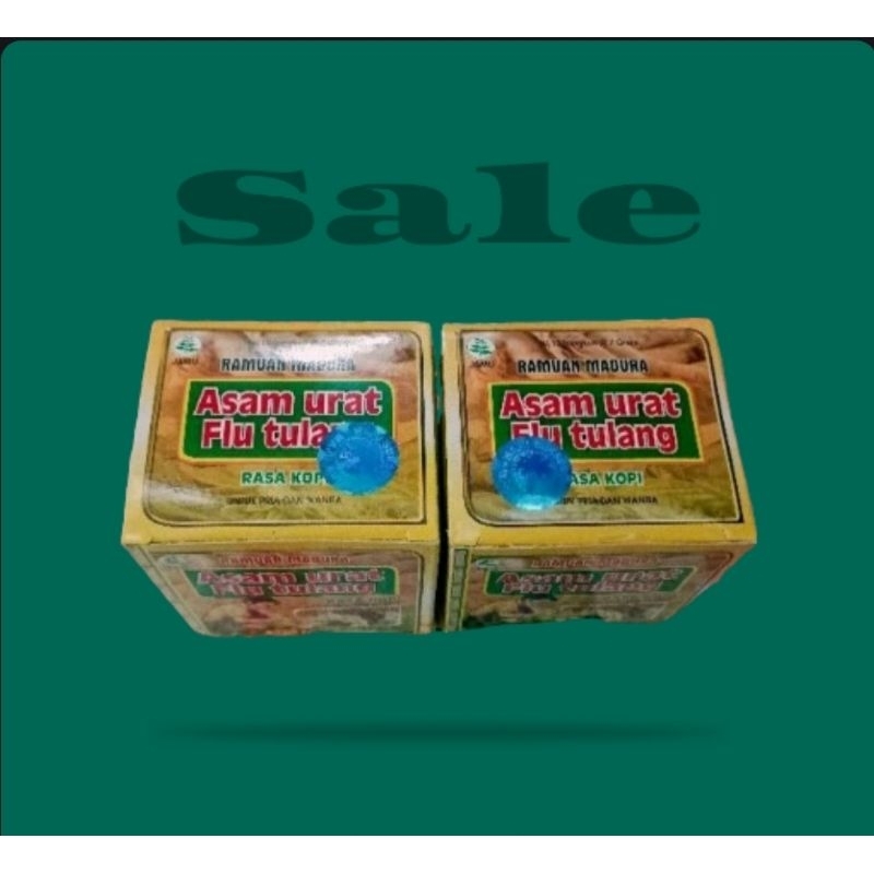 jamu asam urat flu tulang rasa kopi original