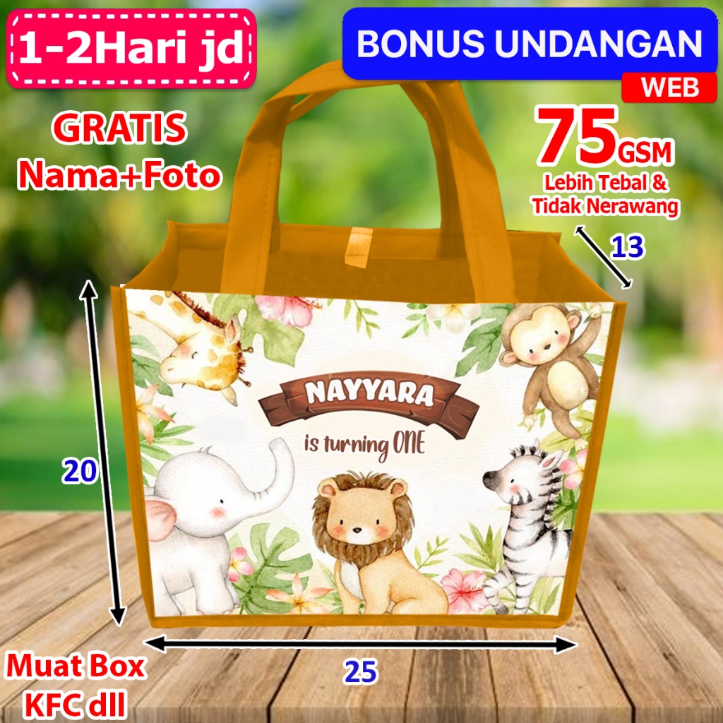 

Bingkisan KFC Ulang Tahun Anak Kebun Binatang Lucu