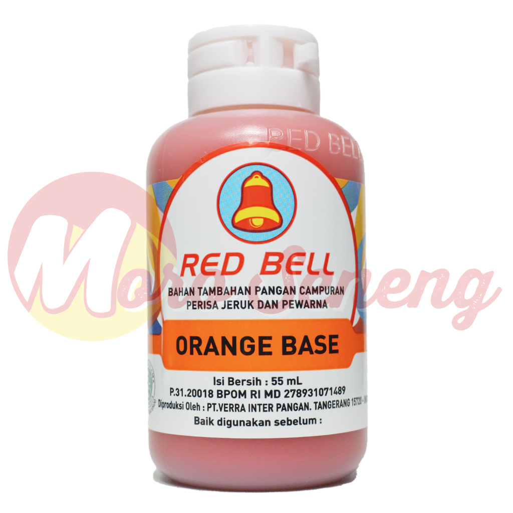 

Pasta Red Bell Orange Base Perisa Perasa Redbell