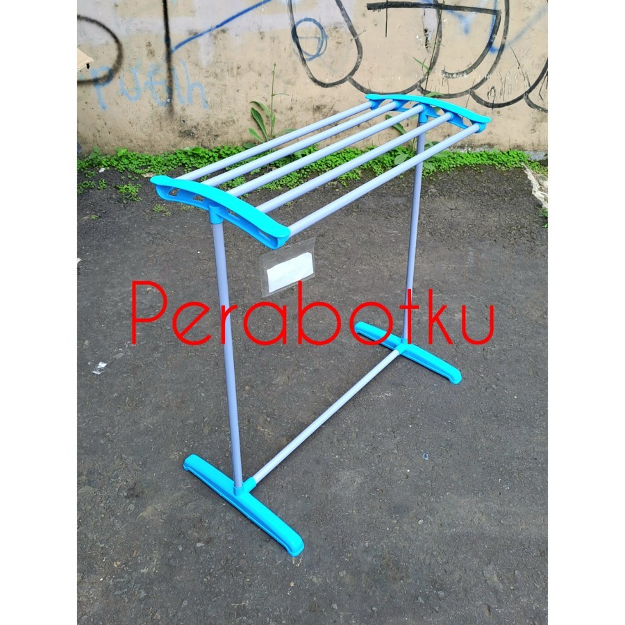 Jemuran Handuk Vinoda / Jemuran Baju Kecil / Rak Handuk 5 Palang