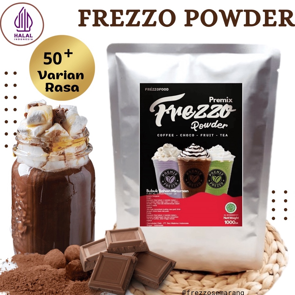 

[☂L74>] 1Kg Frezzo Powder Drink | Bubuk Minuman Kekinian | Bubuk Minuman | Bubuk Minuman Boba | Halal | Bubuk Es Teh Kekinian Get it now