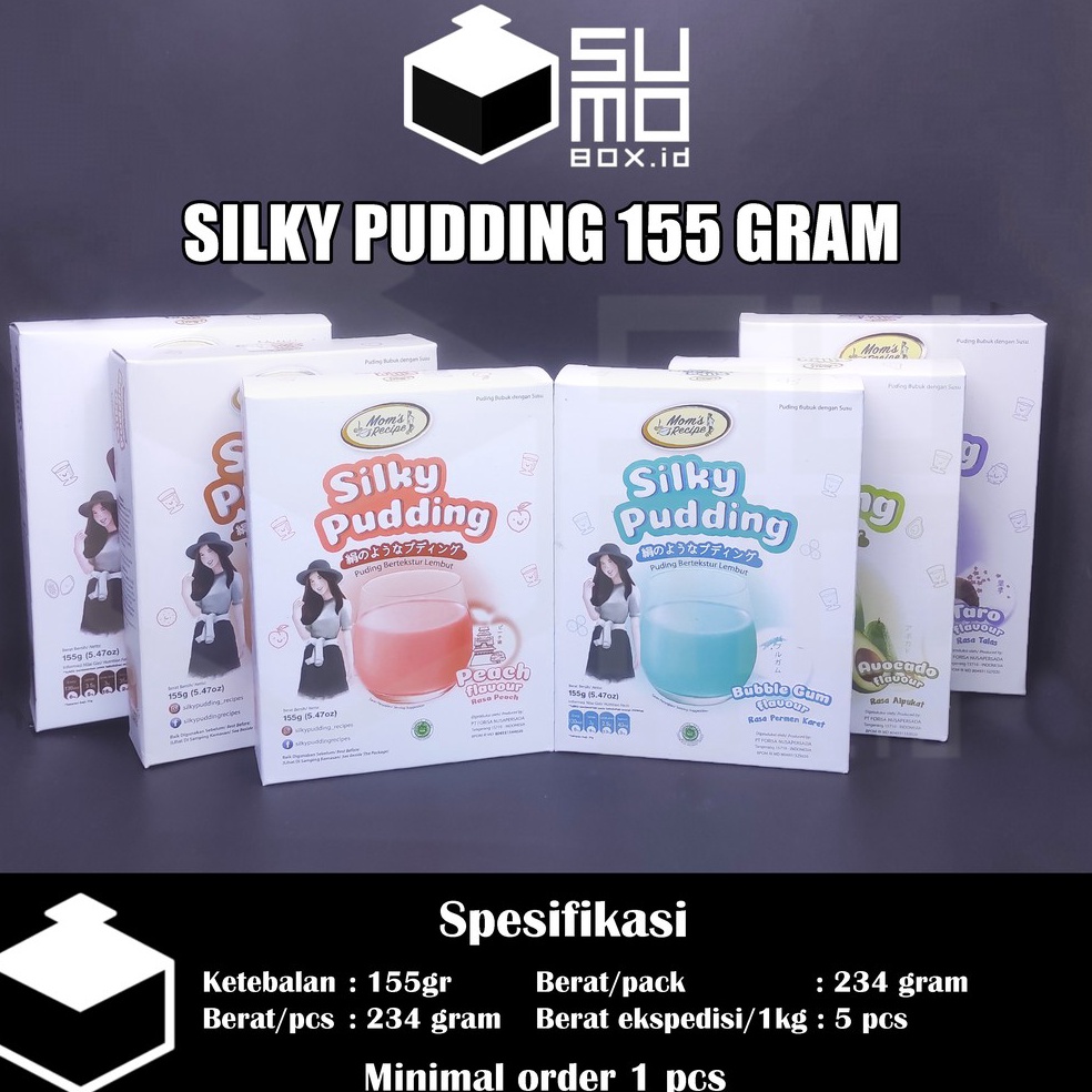 

[☼D27<] Silky pudding forisa 155gram Mom's Recipe Puyo puding susu With Discount