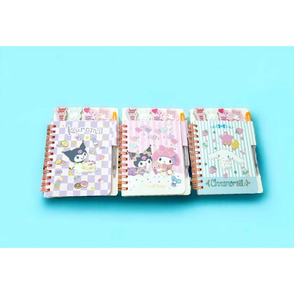 

NOTES JQXQ PEMBATAS / NOTES SPIRAL + PULPEN / BUKU ANAK KARAKTER ( 8.2 X 10.8 cm )
