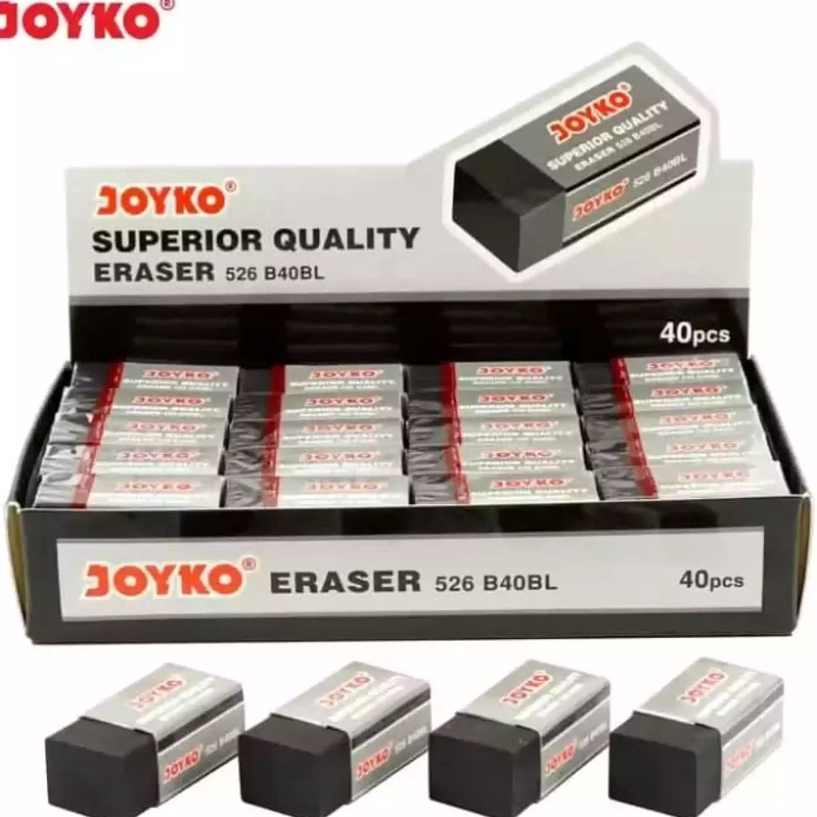 

Terbaru [DAVIS]Penghapus / Stip Joyko Hitam Kecil (40PCS)