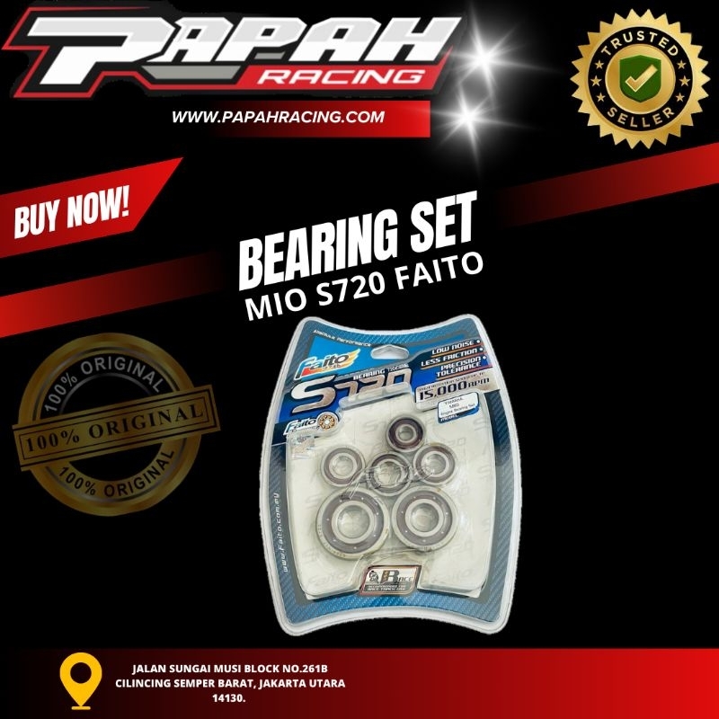 bearing mio fullset faito s720