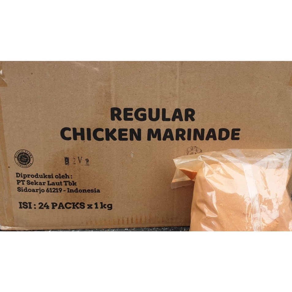 

[KODE 0I9DS] TEPUNG BUMBU MARINASI AYAM GORENG FINNA 1KG MARINADE HALAL