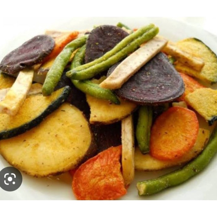 

Terlaris cemilan Kripik Sayur 100 gram vegetarian chips dan aneka buah ➛➙❅⋆