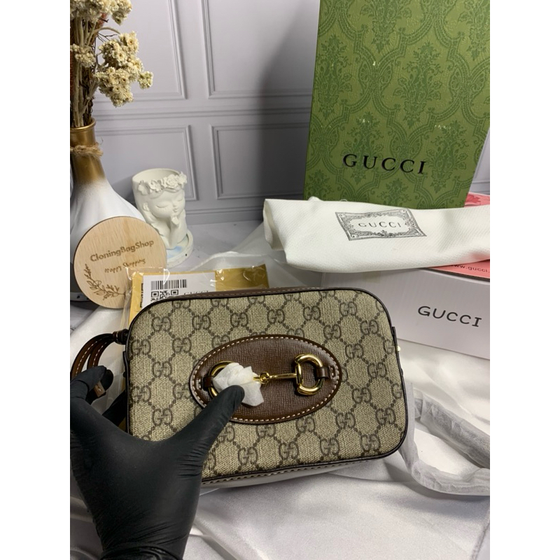 Tas Wanita Kulas gucci Horsebit Small Shoulder Bag