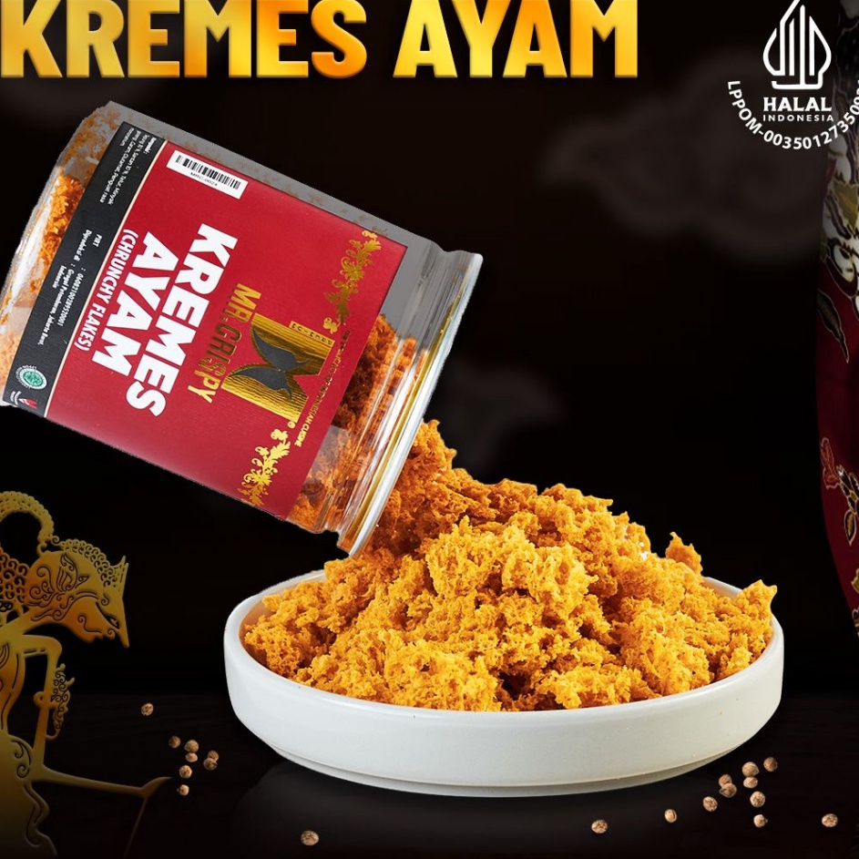 

[KODE PGMGY] Kremes Ayam/Kremesan Ayam Goreng Mr.Crispy