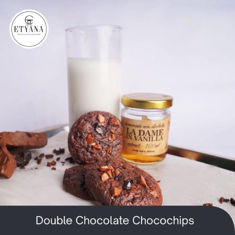 

Double Chocolate Chocochips Soft Cookies (PO H-2)