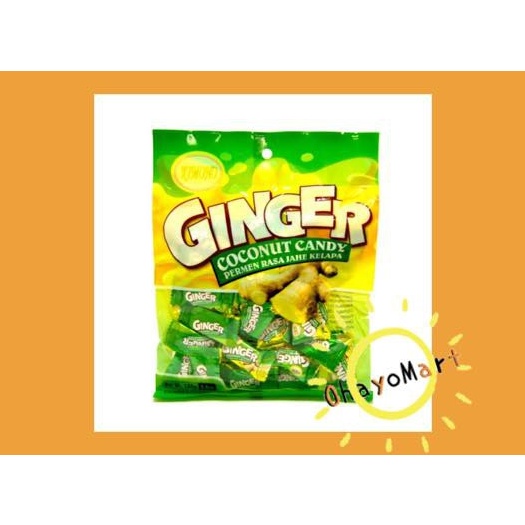

Ready Permen Kimono Ginger coconut / Permen Jahe kelapa 160g ➫✬✵