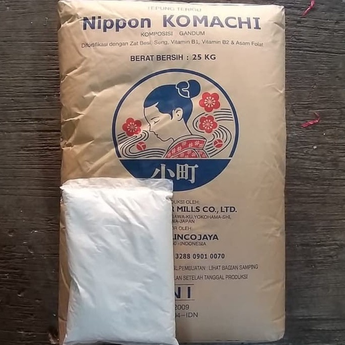 

H4rga Pr0mo Tepung Komachi Repack 1kg / Tepung Protein Tinggi Import Jepang Halal / Tepung Jepang Only One