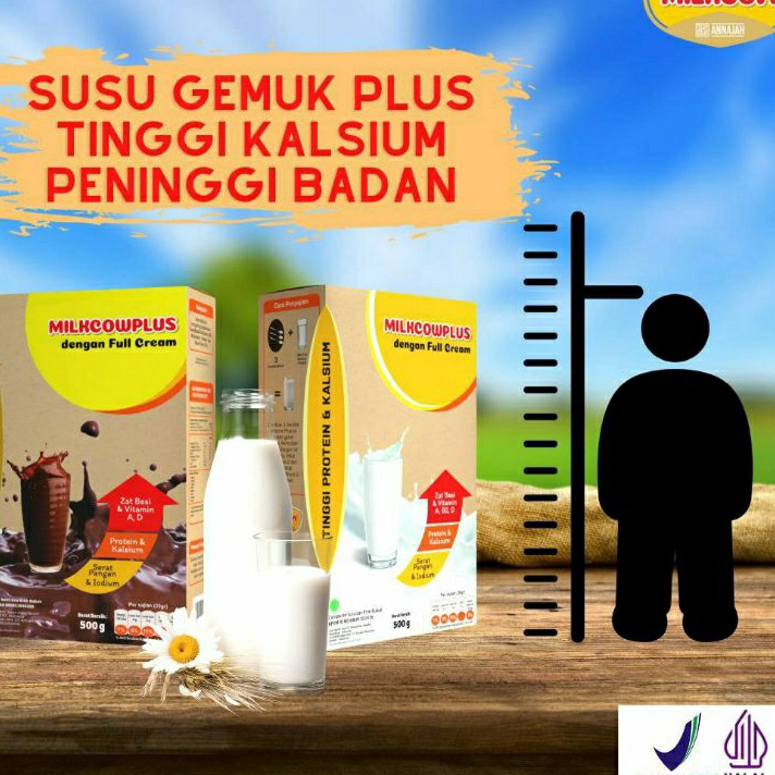 

Best Seller MILKCOW Plus Penggemuk dan Peninggi Badan Tinggi Kalsium Ready Stock