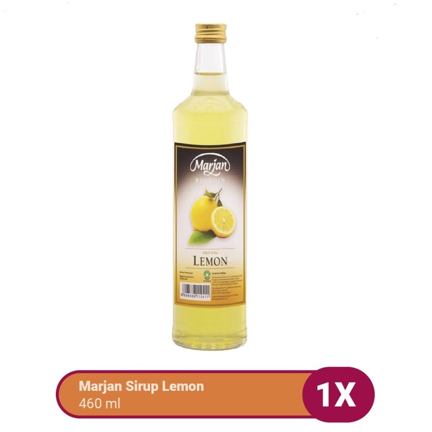 

[✿H62<] SYRUP MARJAN BOUDOIN SIRUP LEMON 460ML Promo Spesial