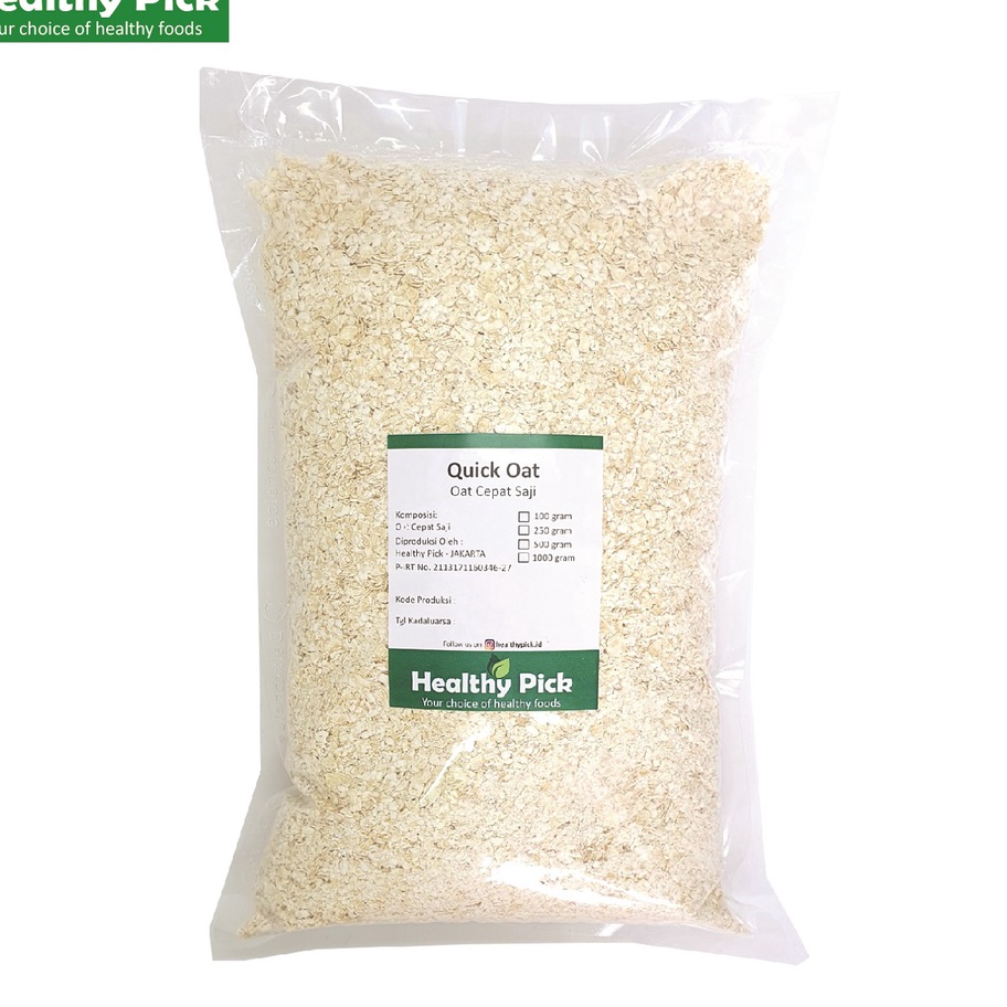 

Ready Instant Oat / Quick Rolled Oat 1kg Best Produk