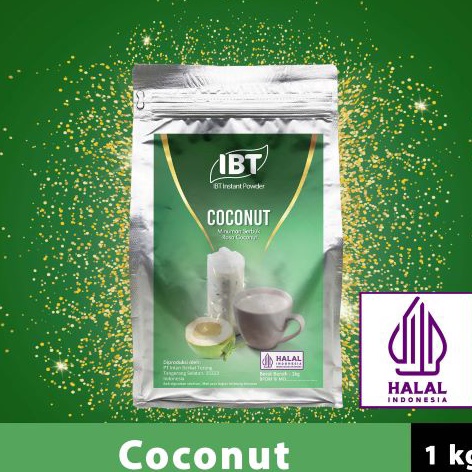 

[KODE PRODUK 0GJWL9285] Bahan Minuman Bubuk Rasa Coconut Kelapa Instant IBT Drink Powder