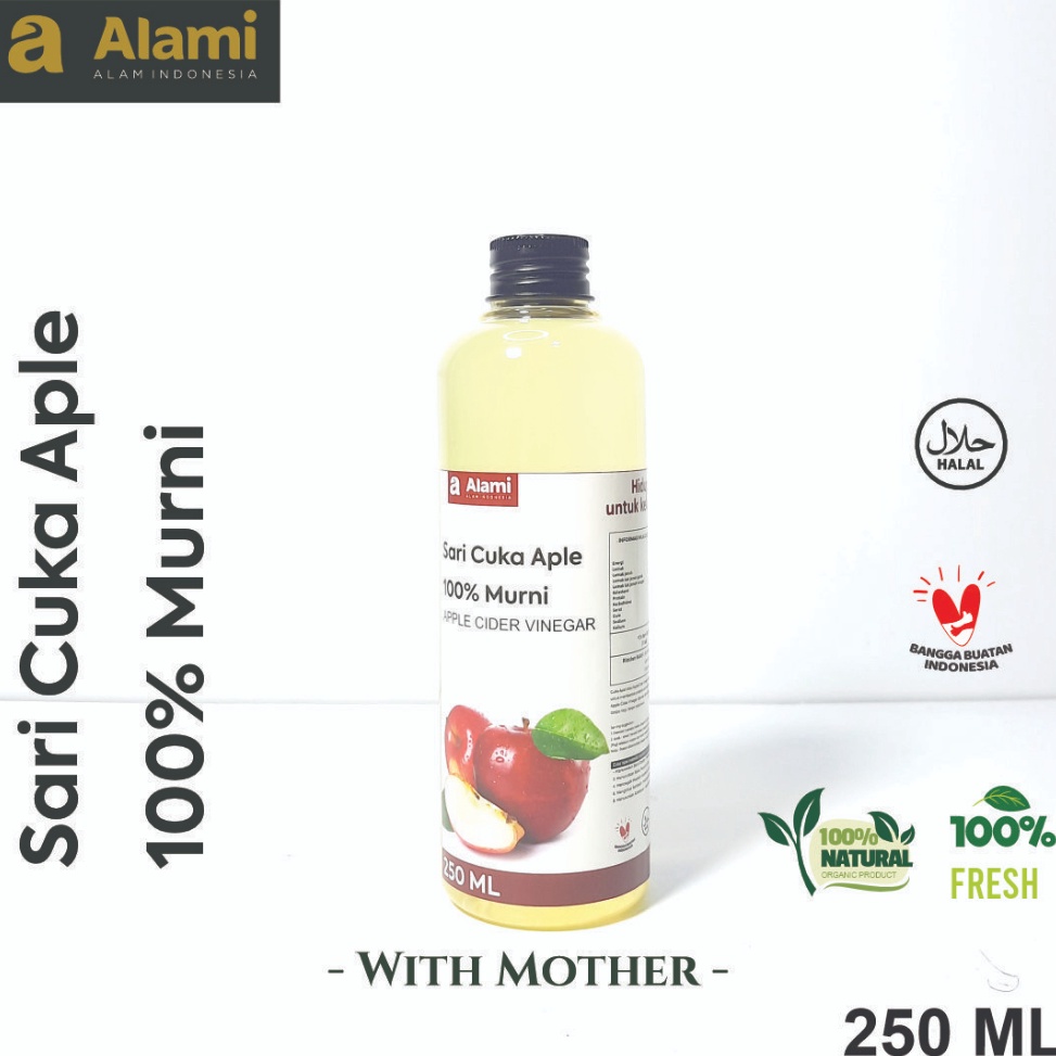 

[♛R69➤] ALAMI CUKA APEL MURNI 250ML MENU DIET SEHAT HERBAL INDONESIA ALAMI ALAM INDIONESIA [26]