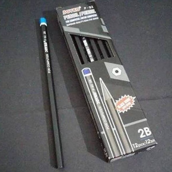 

➚Terbatas↓ Pensil 2B hitam joyko P92 (lusin) G98