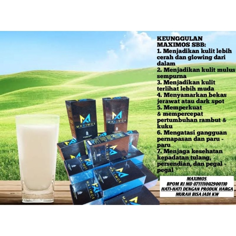 

Susu Kambing Etawa MAXIMOS 1box isi 200gram