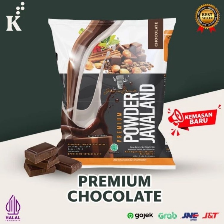 

Kirim Sekarang Bubuk Minuman Premium Chocolate / Coklat JavaLand Grande 1kg ↑❂❉