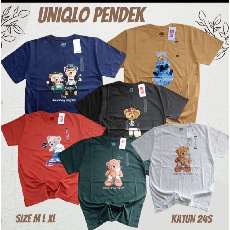 KAOS NEVADA KARAKTER TEDY KATUN COMBED 24s