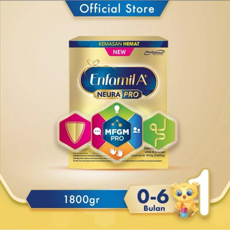 ENFAMIL A+ Susu Formula Bayi 0-6 Bulan